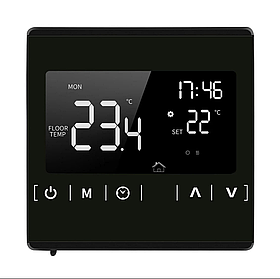 Програмований терморегулятор для теплої підлоги Ecoset-1822 з датчиком підлоги 3м