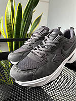 Мужские кроссовки Nike Pro-Air Dark Grey серые кроссовки найк мужские модные кроссовки летние найк аир кроссы