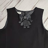 Шкільний сарафан Lukas шкільна сукня для дівчинки чорного кольору Лукас, фото 2