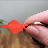 Брелок-сюрприз середній палець., фото 3