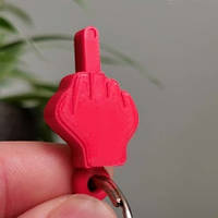 Брелок-сюрприз середній палець.