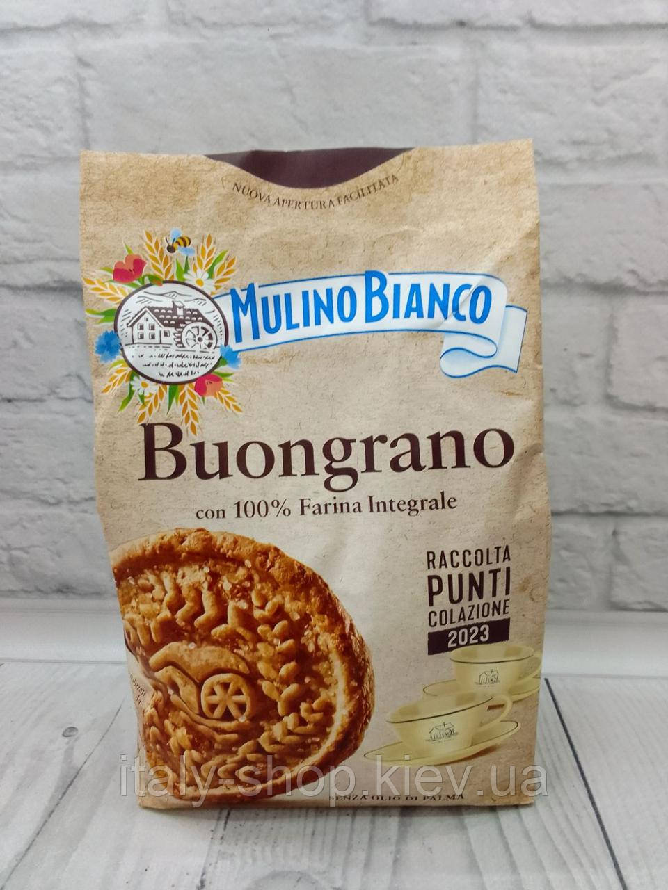 Термін 07.04.2025 Печиво Barilla Mulino Bianco Buongrano Integrale 350 г, Італія