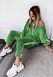 Жіночий осінній костюм велюровий новинка 2023, фото 10