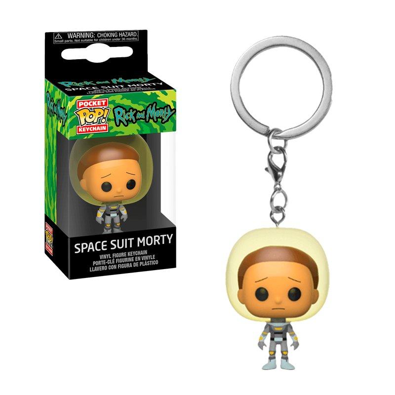 Фігурка брелок Funko Pop Фанко Поп Рік та Морті Rick and Morty Space Suit Morty Космічний костюм 4 см
