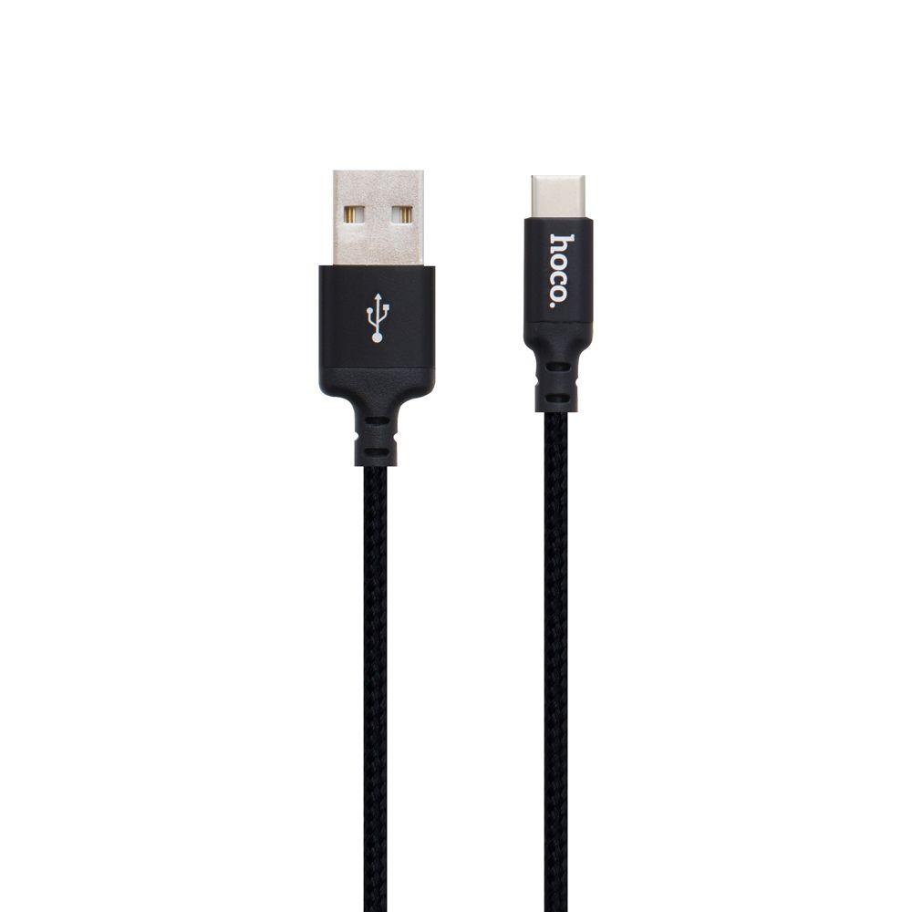 USB Hoco X14 Times Speed Type-C Цвет Чёрный - фото 1 - id-p1881188777