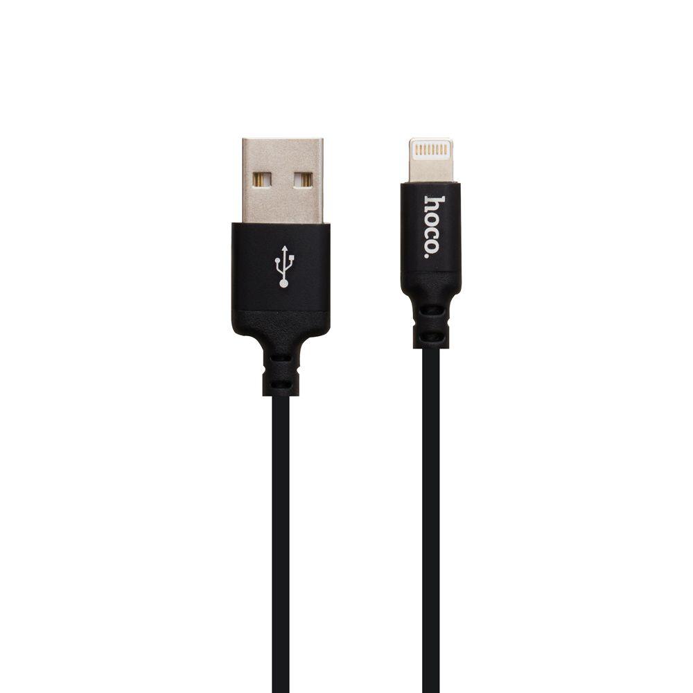 USB Hoco X14 Times Speed Lightning Цвет Чёрный - фото 1 - id-p1881188779