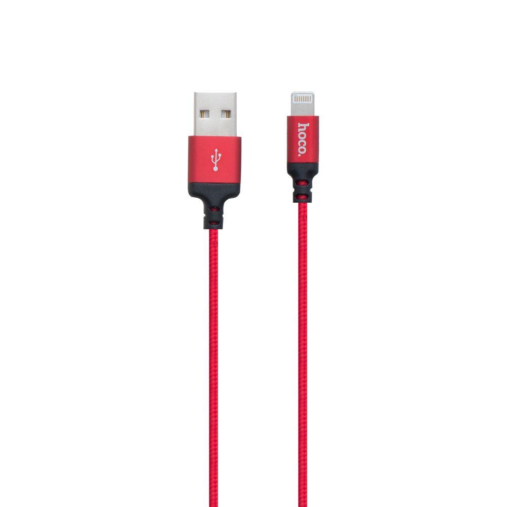 USB Hoco X14 Times Speed Lightning Цвет Чёрный - фото 4 - id-p1881188779