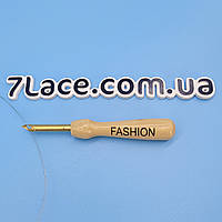 Голка для килимової вишивки (голка 3,5 см + ниткодівач) / замовлення від 1 штуки