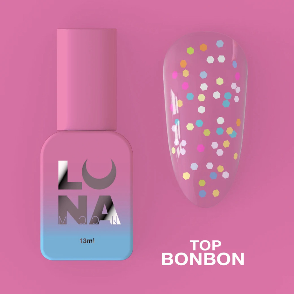 Luna Топ для гель-лаку Top Bonbon 13ml