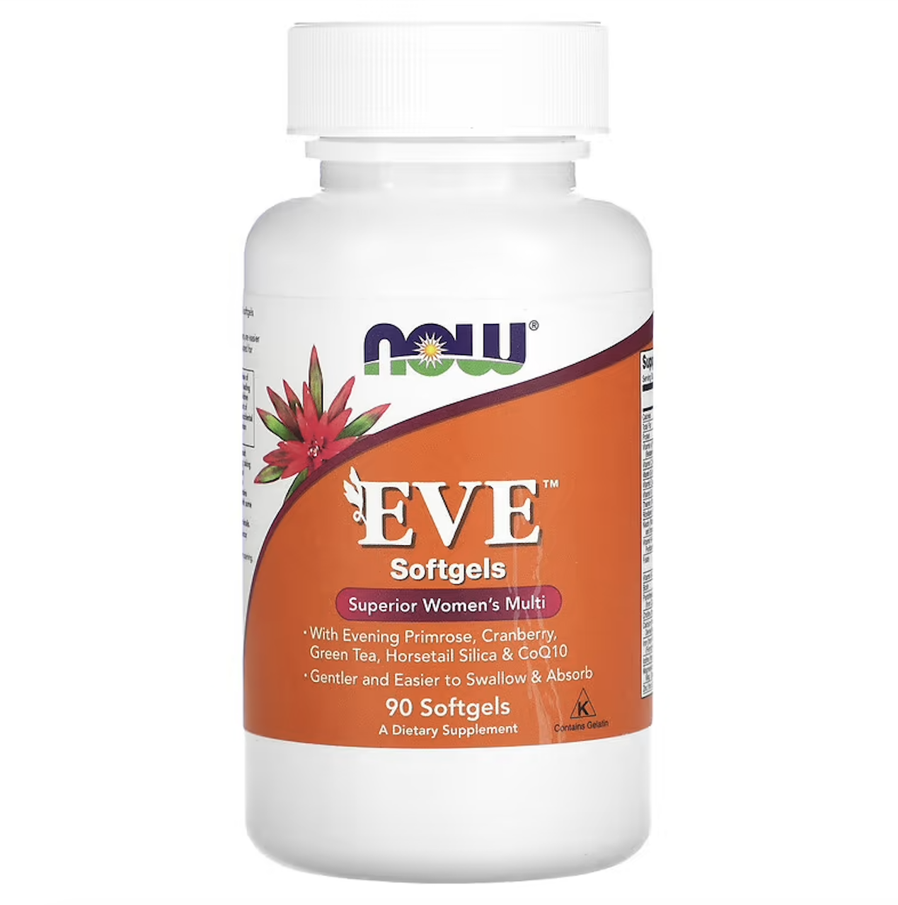 NOW Foods, EVE, покращені мультивітаміни для жінок, 90 капсул