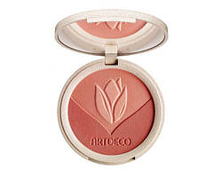 Трикольорові рум'яна для обличчя компактні Artdeco Green Couture Natural Trio Blush 3 Peach Perfect