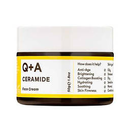 Захисний крем для обличчя з керамідами Q+A Ceramide Barrier Defence Face Cream 50 мл