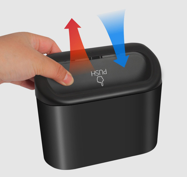 Мини урна на клипсе для дома/офиса/авто Мини урна на клипсе для дома/офиса/авто