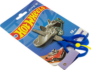 Ножиці дит. "Kite" №HW23-129 Hot Wheels 13см з пружиною(24)