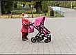 Коляска для ляльки 2в1 Rose Red Black, фото 7