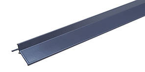 Профіль крапельник алюмінієвий для терас та балконів, довжина 2,7 м, Графіт (RAL7024)