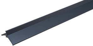 Профіль крапельник алюмінієвий для терас та балконів, довжина 2,7 м, Антрацит (RAL7016)
