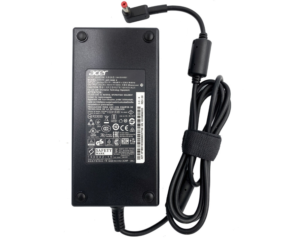Оригінальний зарядний пристрій для ноутбука Acer 19.5V 9.23A 180W 5.5*1.7 (ADP-180TB F)