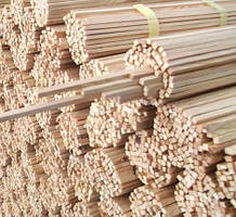 Палички для солодкої вати дерев'яні GoodFood (1000 шт) S400