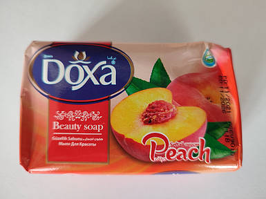 DOXA РР Фруктове кускове мило Персик 125гр (6097)