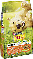 Friskies Balance корм для собак з куркою й овочами 10 кг