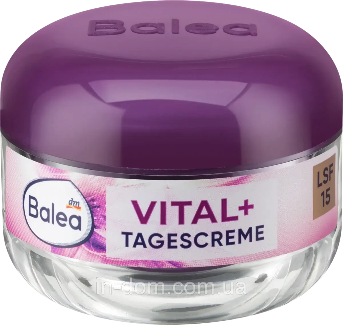 Balea Vital+ Straffende Tagescreme LSF15 Дневной крем c кальцием для очень зрелой кожи лица 50+ 50 мл - фото 3 - id-p905136334