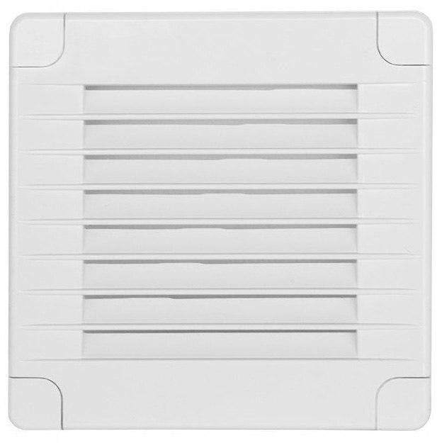 Квадратна решітка AirRoxy 250х250 біла (02-322)