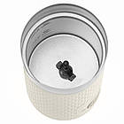 Спінювач молока Adler AD 4495 - 4 в 1, 500 Вт, 130 мл піни, 300 мл підігріву, бежевий, фото 4