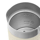 Спінювач молока Adler AD 4495 - 4 в 1, 500 Вт, 130 мл піни, 300 мл підігріву, бежевий, фото 5