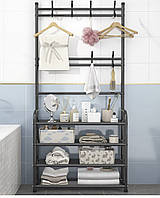 Вешалка для одежды универсальная New simple floor clothes rack size 60X29.5X151 см