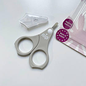 Ножиці для новонароджених Nip Сірий