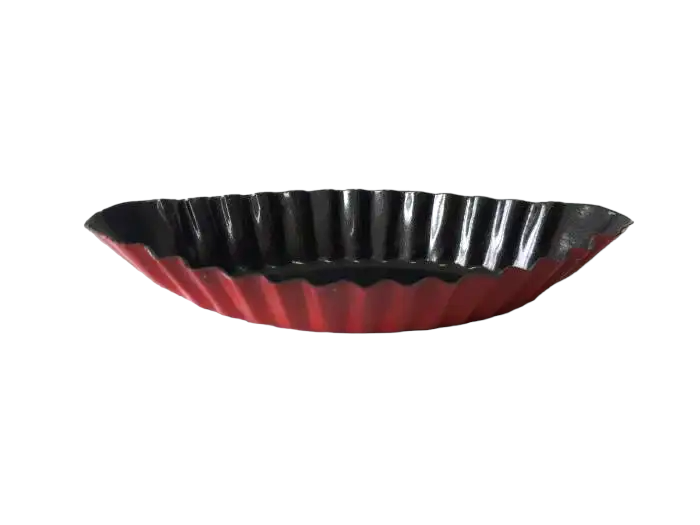 Металева форма для випічки кексу маленька Човник з тефлоновим покриттям 11,2 * 5 cm H 1,2 cm