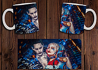 Чашка белая керамическая "Джокер" Joker Aurora