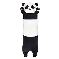 Плюшевая мягкая игрушка обнимашка длинная панда Батон 110 см