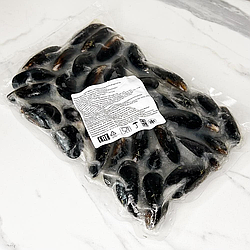 Мідії чілійські в мушлі 6-7 см, вар/мор 1 кг