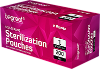 Самоклеючі пакети для стерилізації 57х100мм. Begreat