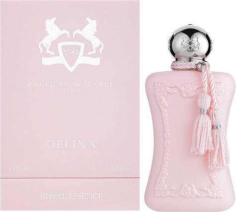 Парфумована вода Parfums de Marly Delina Royal Essence 75 ml. Парфуми де Марлі Деліна Роял Ессенс 75 мл.