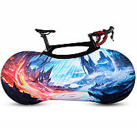 Чехол для велосипеда West Biking 0719219 Ice and fire M 13шт