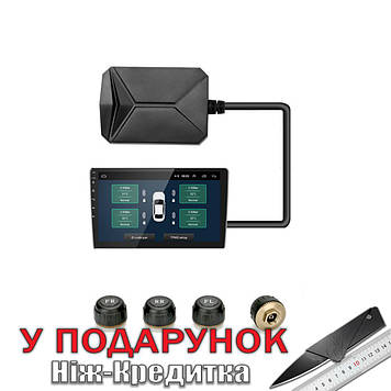 Система контролю тиску в шинах USB TPMS Android для більшості автомобілів Зовнішні датчики