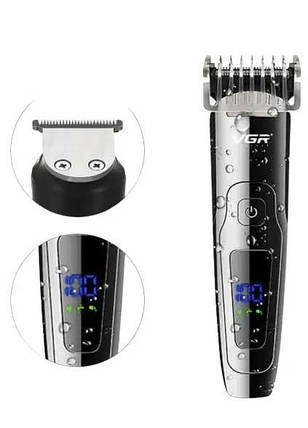 Професійна машинка для стрижки волосся VGR V-072 з акумулятором та LED-дисплеєм | Тример, фото 1