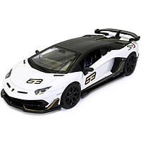 Машинка Коллекционная Lamborghini Aventador SVJ Металлическая Моделька игрушка