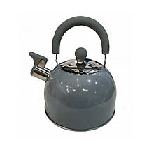 Чайник із свистком із нержавіючої сталі Benson BN-718 2 л кольори, фото 3