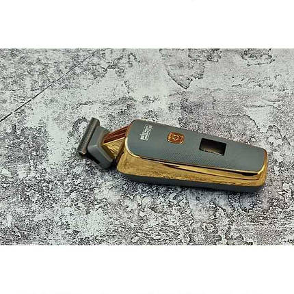 Бездротова машинка для стрижки волосся та бороди з насадками DSP 90458 USB з дисплеєм, фото 2