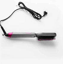 Електричний гребінець випрямляч для волосся + олія Ionic 60 Вт DSP 10248, фото 2