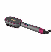 Електричний гребінець випрямляч для волосся + олія Ionic 60 Вт DSP 10248, фото 4