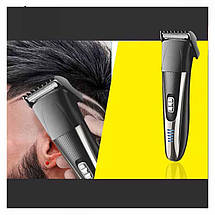 Електробритва з триммером 3 в 1 DSP 60090 функціональний прилад для гоління, фото 5