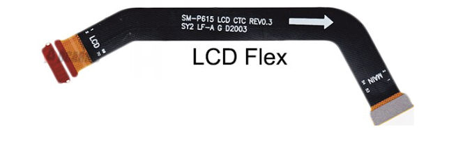 Шлейф для Samsung P610 Galaxy Tab S6 Lite Wi-Fi/P615 LTE/P617/P613/P619, міжплатний на дисплей