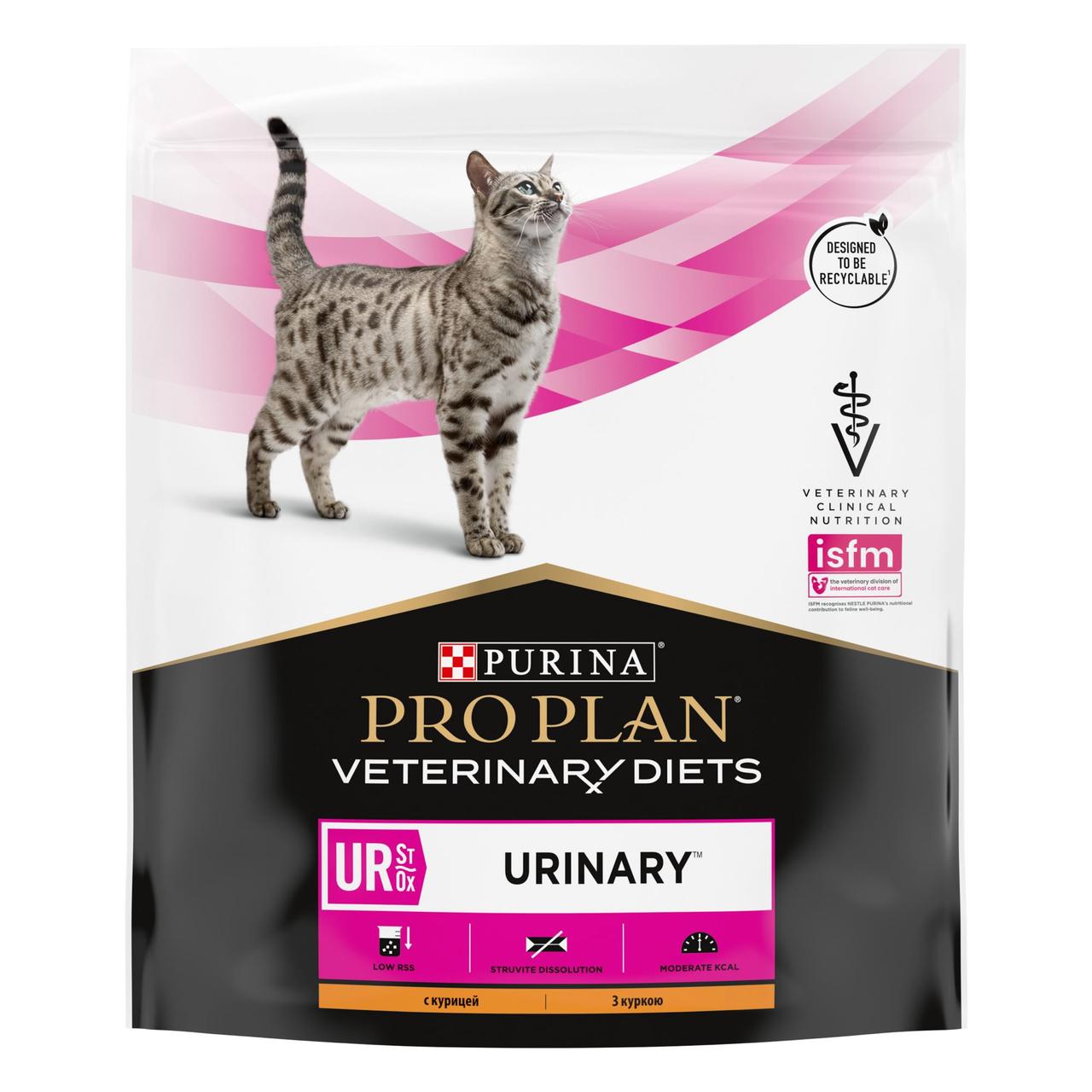 Purina Pro Plan Veterinary Diets Urinary корм для кішок при сечокам'яній хворобі 350 г