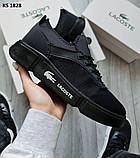 Чоловічі кросівки Lacoste Black, фото 3