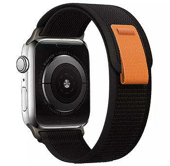 Тканинний ремінець Trail Loop для Apple Watch 38/40/41 mm Black Orange